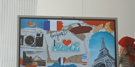 "Barwy Europy" - Pszczółki o Francji w Przedszkolu nr 68