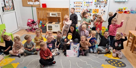 Dogoterapia z Evo i panią Magdą w gr. II