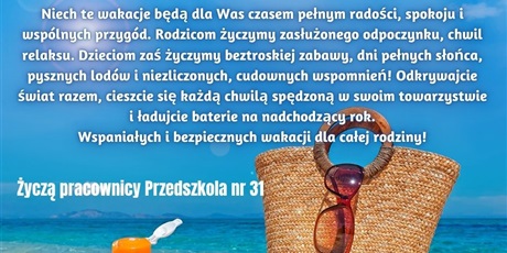 Przyjemnego wypoczynku