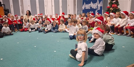 Świąteczny występ naszych przedszkolaków.