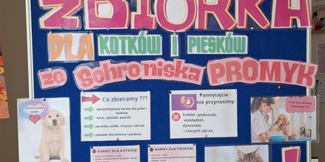 WIELKA ZBIÓRKA DLA ZWIERZĄT ZE SCHRONISKA "PROMYK" W GDAŃSKU !!!