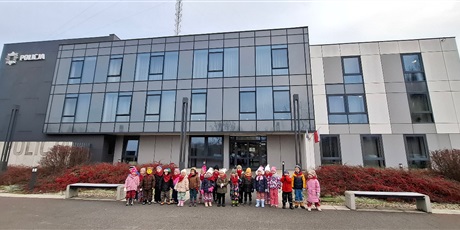 Wycieczka Motylków do II Komisariatu Policji w Gdańsku.
