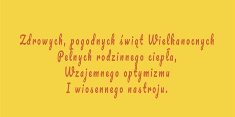 Życzenia wielkanocne