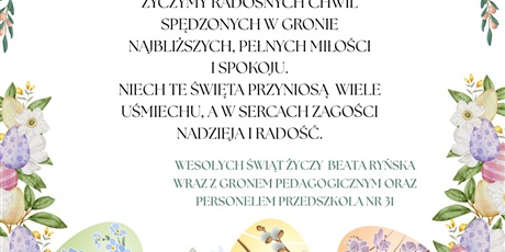 Życzenia wielkanocne