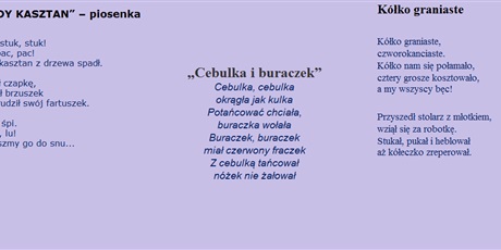 Powiększ grafikę: WIERSZE I PIOSENKI